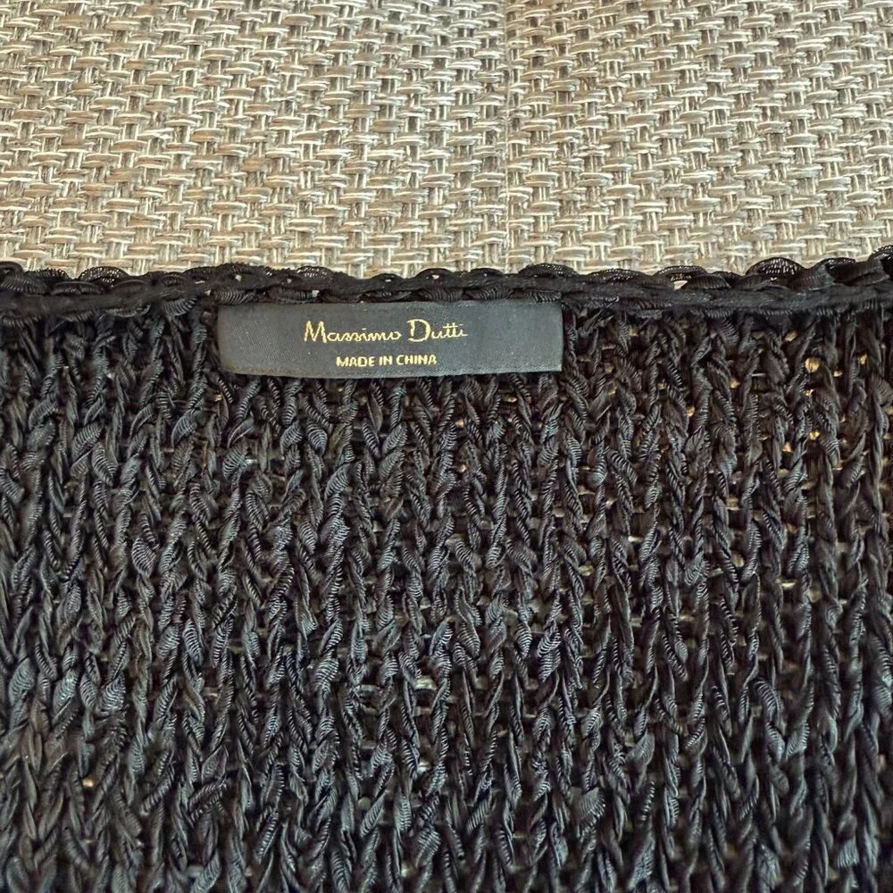Massimo Dutti Knit top with Scoop Neck, Size Small - Picture 5 of 5